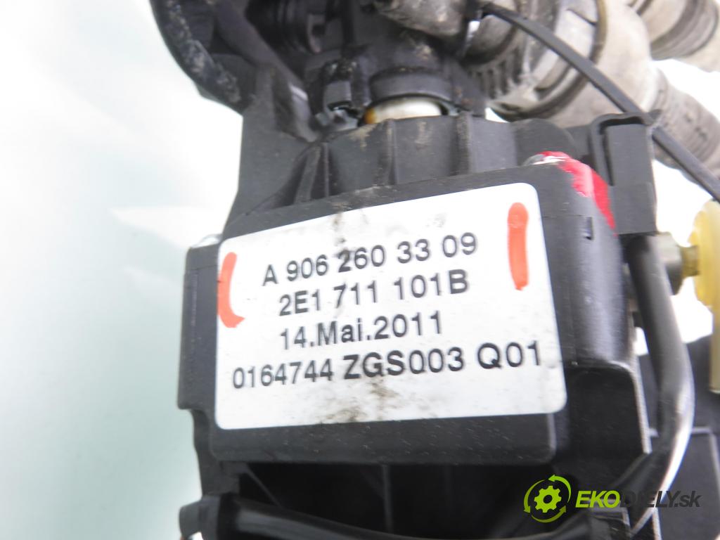 MERCEDES-BENZ SPRINTER 3,5-t Skrzynia (906) FURGON 2011 95,00 313 CDI (906.631, 906.633, 906.635, 906.637) - OM  2143,00 ZVEDÁK: A9062603309