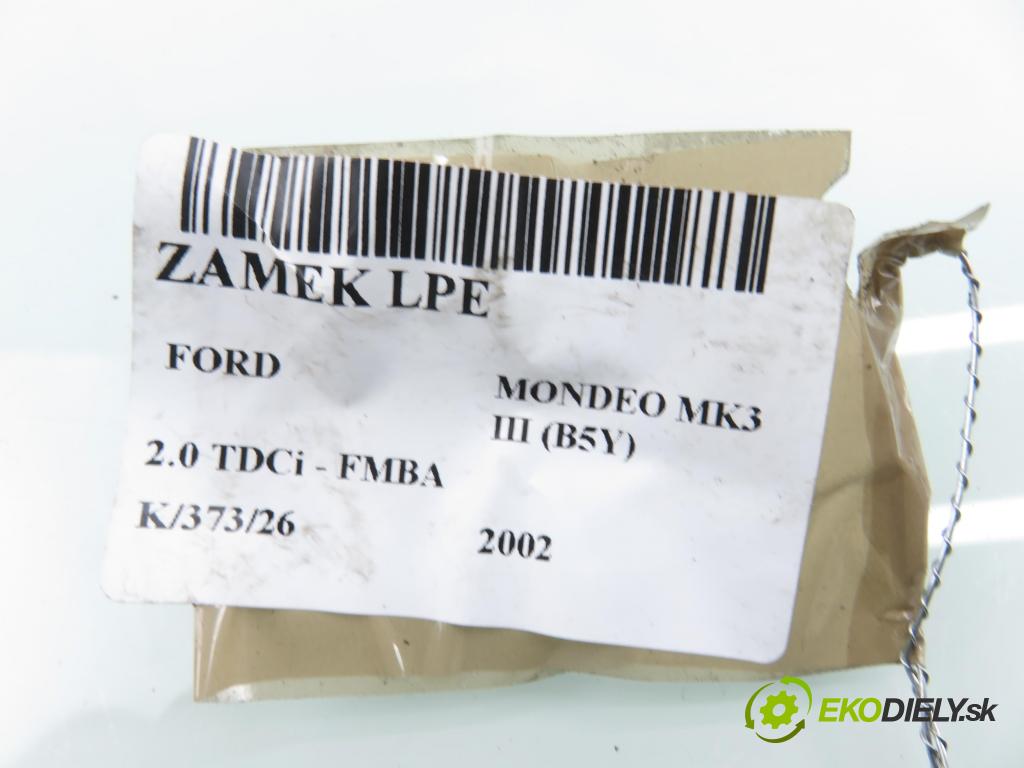 FORD MONDEO III (B5Y) LIFTBACK 2002 96,00 2.0 TDCi - FMBA 1998,00 zámok XS41A21813DE