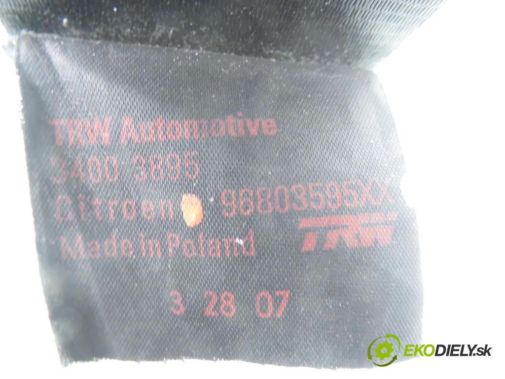 CITROEN C3 I (FC_) HB 2007 50,00 1.4 HDi - 8HZ (DV4TD) 1398,00 Držiak bezpečnostný LP 96803595XX