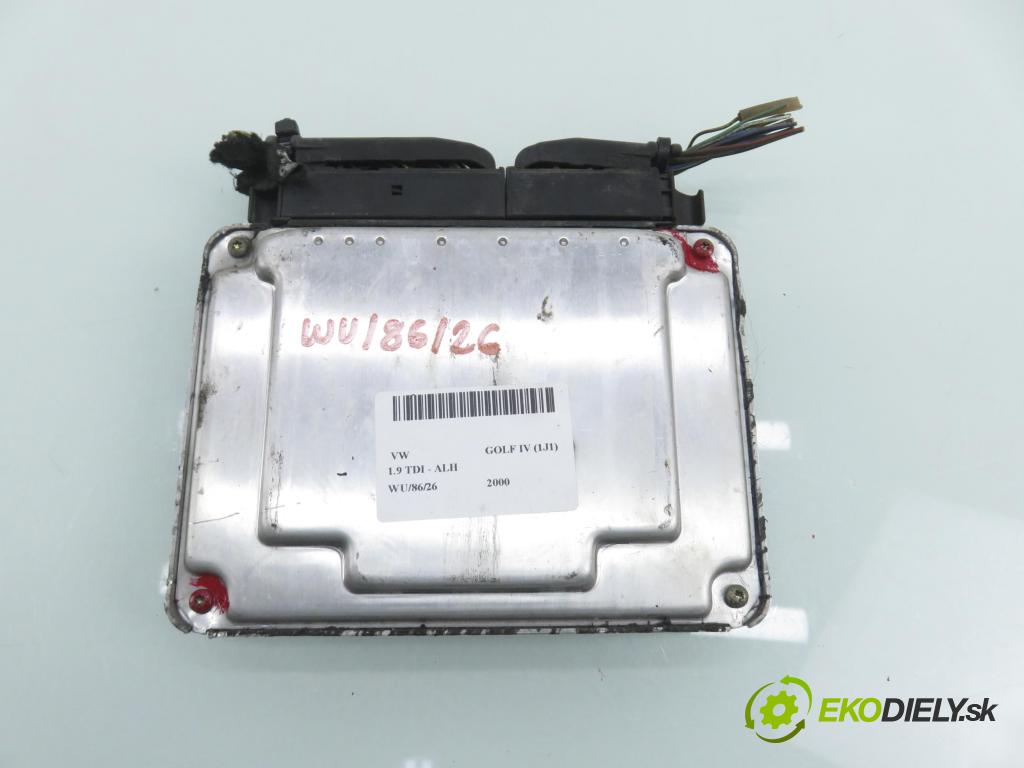 VW GOLF IV (1J1) HB 2000 66,00 1.9 TDI 90 - ALH 1896,00 Riadiaca jednotka Motor 038906012M ; 0281001979