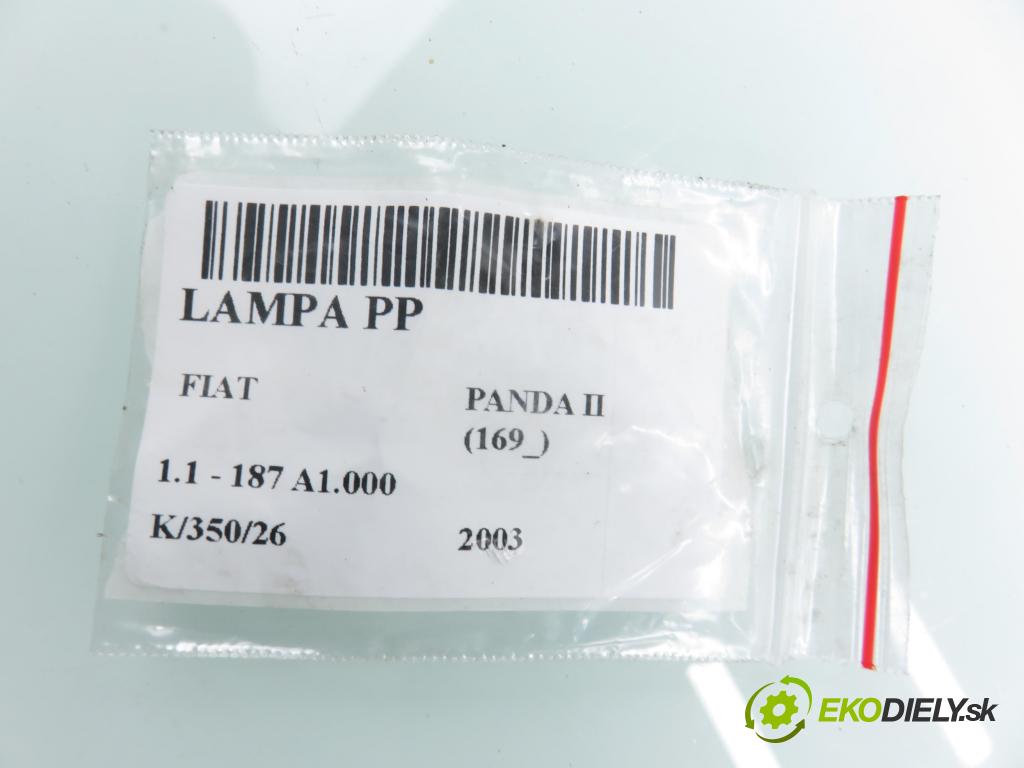 FIAT PANDA (169_) HB 2003 40,00 1.1 54 - 187 A1.000 1108,00 světlo PP
