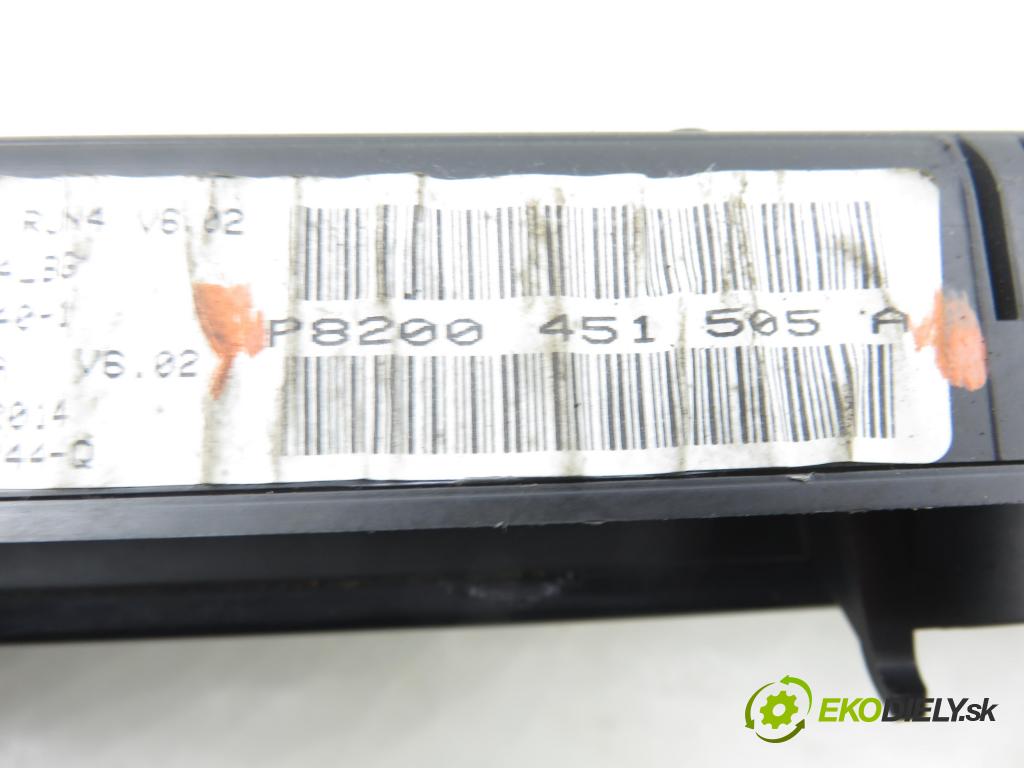 RENAULT SCENIC II (JM0/1_) MINIVAN 2005 0,00 1.6 (JM0C, JM0J, JM1B) - K4M 761 1598,00 Prístrojovka elektrický P8200451505