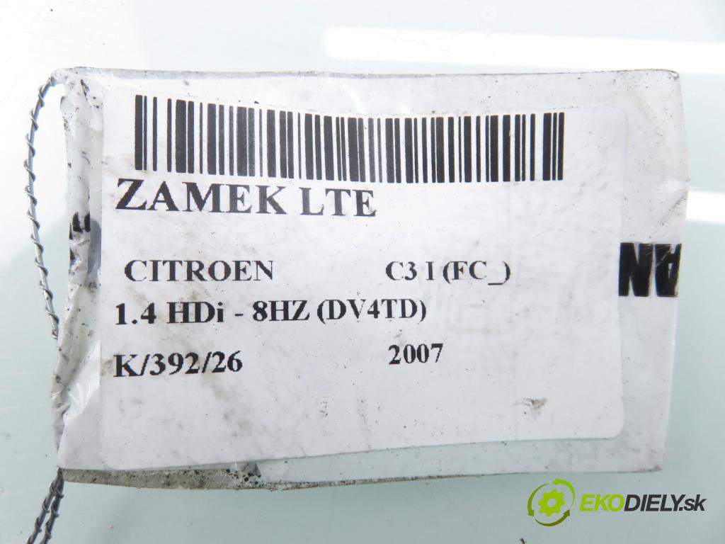 CITROEN C3 I (FC_) HB 2007 50,00 1.4 HDi - 8HZ (DV4TD) 1398,00 zámok LTE 61427280