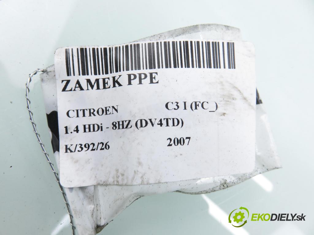 CITROEN C3 I (FC_) HB 2007 50,00 1.4 HDi - 8HZ (DV4TD) 1398,00 zámok 46983280