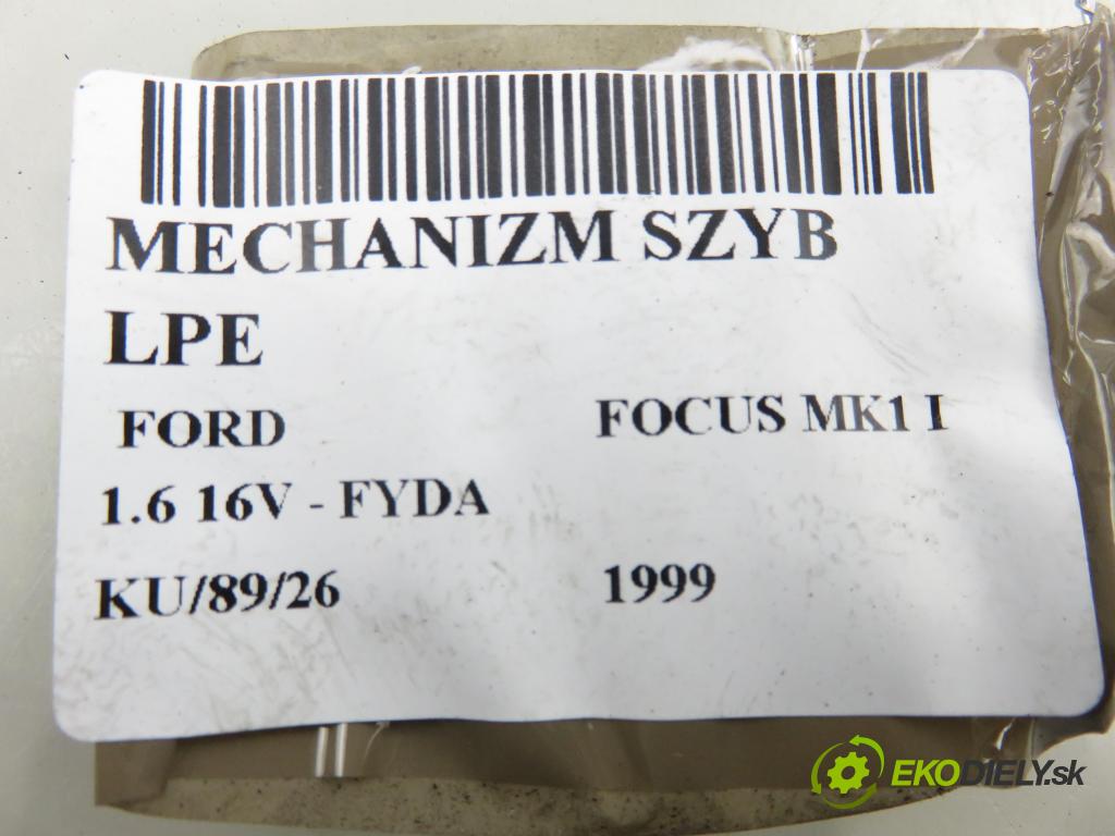 FORD FOCUS (DAW, DBW) HB 1999 74,00 1.6 16V 100 - FYDA 1596,00 Mechanizmus okien XS4123201