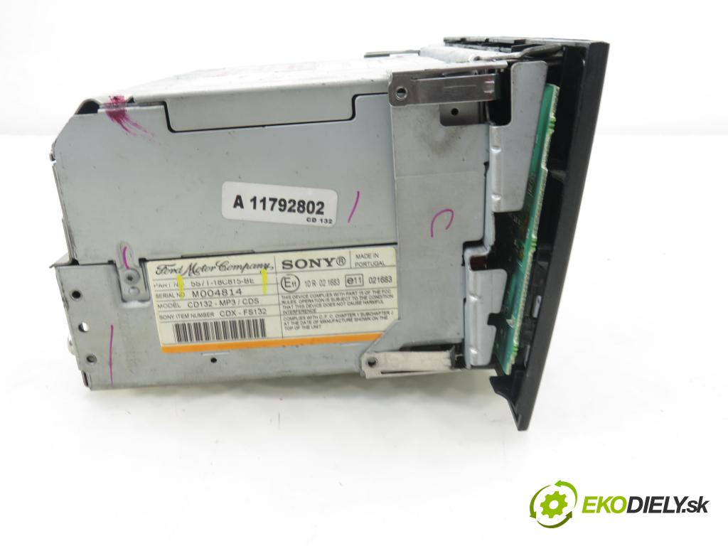 FORD MONDEO III (B5Y) LIFTBACK 2004 114,00 2.2 TDCi - QJBA 2198,00 RADIO 5S7T18C815BE