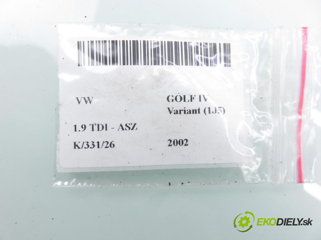 VW GOLF IV Variant (1J5) KOMBI 2002 96,00 1.9 TDI - ASZ 1896,00 PÁSKA: air BAG 1J0959654AP