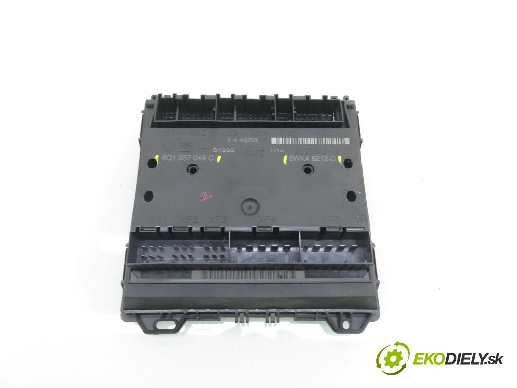 SKODA FABIA I Combi (6Y5) KOMBI 2003 47,00 1.2 - AZQ 1198,00 MODUL komfortu 6Q1937049C ; 5WK48212C