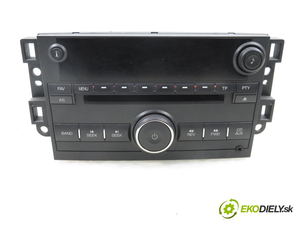 CHEVROLET CAPTIVA (C100, C140) SUV 2007 110,00 2.0 D 4WD 1991,00 RADIO CD 96672509