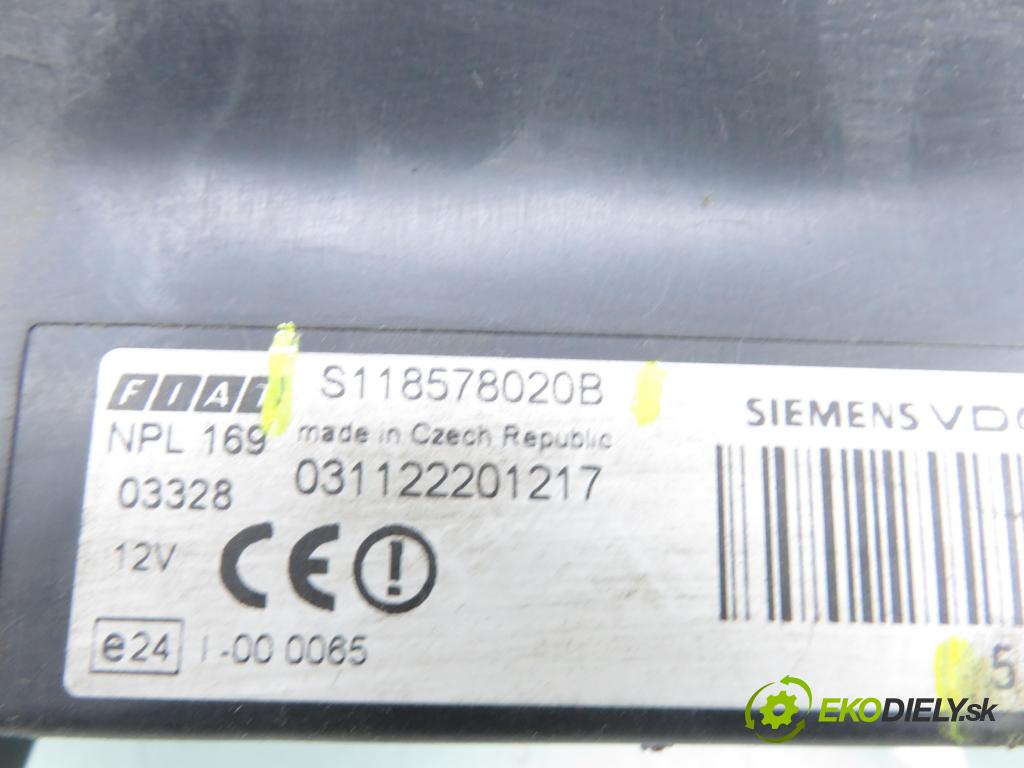 FIAT PANDA (169_) HB 2003 40,00 1.1 54 - 187 A1.000 1108,00 MODUL BSI S118578020B ; 51740049