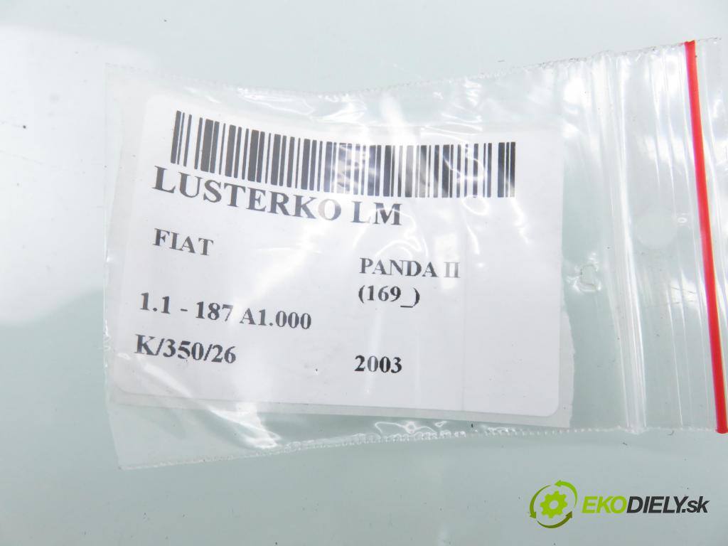 FIAT PANDA (169_) HB 2003 40,00 1.1 54 - 187 A1.000 1108,00 Spätné zrkadlo
