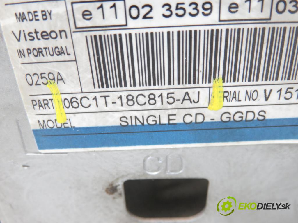 FORD TRANSIT Furgon (FA_ _) FURGON 2006 81,00 2.2 TDCi - QVFA 2198,00 RADIO CD 6C1T18C815AJ