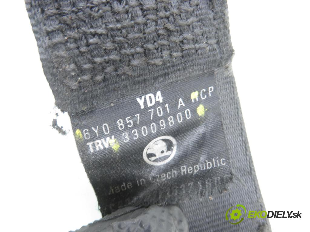 SKODA FABIA I Combi (6Y5) KOMBI 2003 47,00 1.2 - AZQ 1198,00 Držiak bezpečnostný LP 6Y0857701A ; 33009800