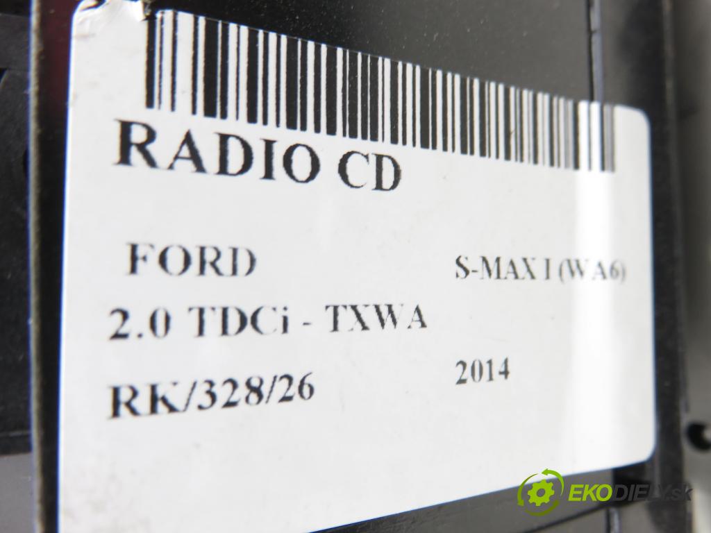 FORD S-MAX (WA6) MINIVAN 2014 120,00 2.0 TDCi - TXWA 1997,00 RADIO CD BM2T18K931BK