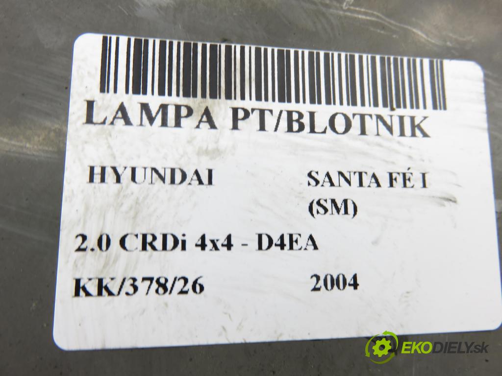 HYUNDAI SANTA FÉ I (SM) SUV 2004 83,00 2.0 CRDi 4x4 113 - D4EA 1991,00 Svetlo pravé zadné