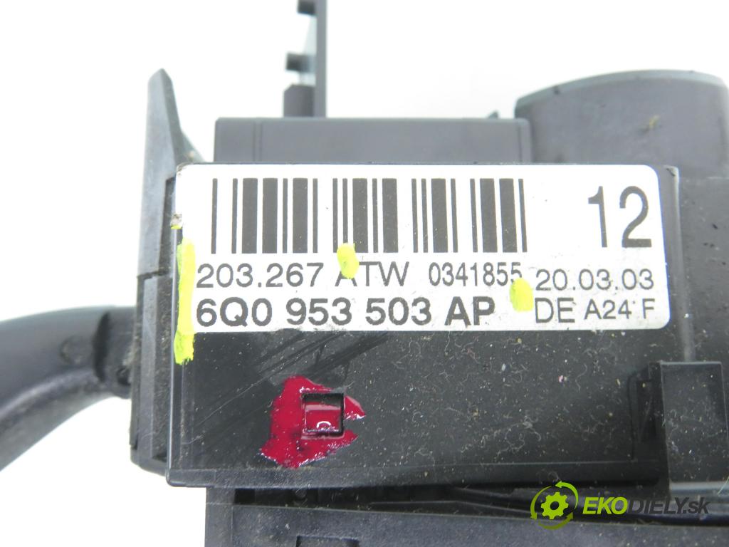 SEAT IBIZA III (6L1) HB 2003 74,00 1.9 TDI - ATD 1896,00 PAKA/ŘAZENÍ/SADA: 6Q0953503AP ; 203267 ; 283397