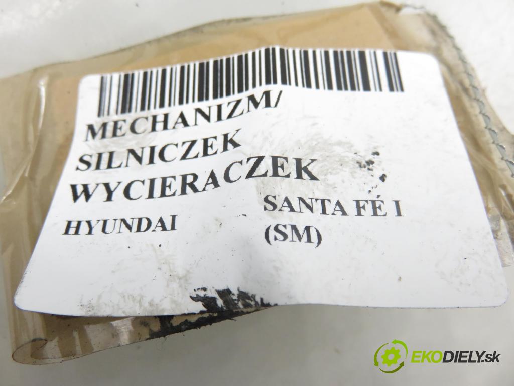 HYUNDAI SANTA FÉ I (SM) SUV 2004 83,00 2.0 CRDi 4x4 113 - D4EA 1991,00 Motorček stieračov 9811026100