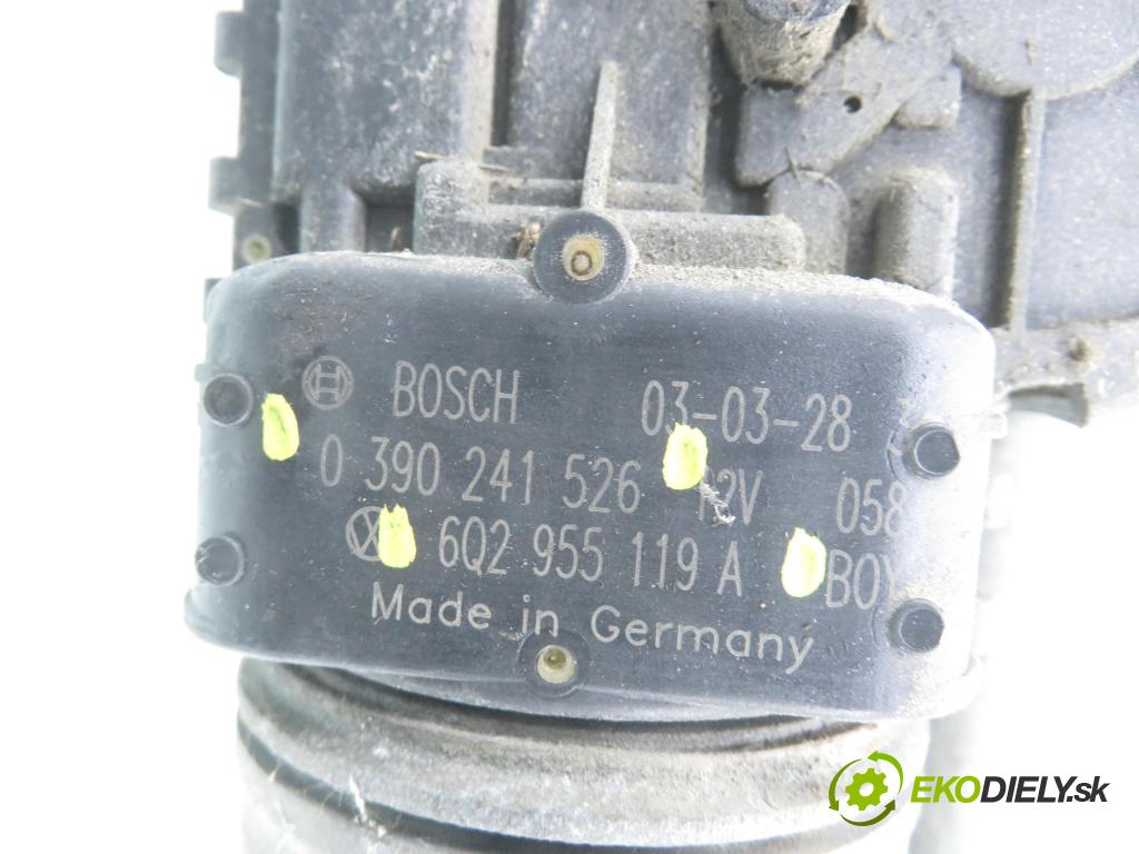 SEAT IBIZA III (6L1) HB 2003 74,00 1.9 TDI - ATD 1896,00 MECHANISMUS/ motorek stěračů 6Q2955119A ; 0390241526