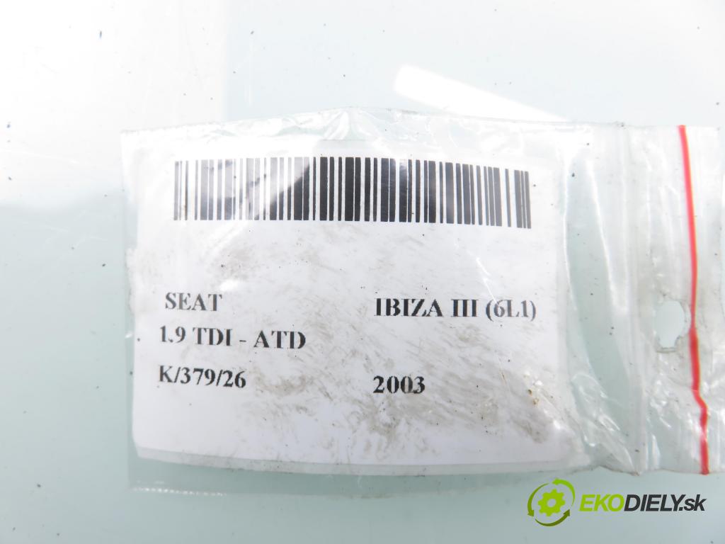 SEAT IBIZA III (6L1) HB 2003 74,00 1.9 TDI - ATD 1896,00 VENTIL magnetický 6Q0906625