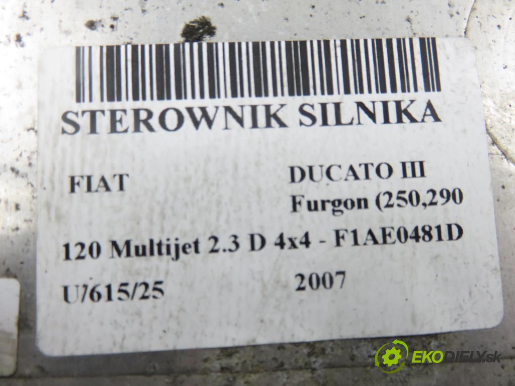 FIAT DUCATO Furgon (250_, 290_) FURGON 2007 88,00 120 Multijet 2.3 D - F1AE0481D 2287,00 řídící jednotka motora 0281014209 ; 51799349