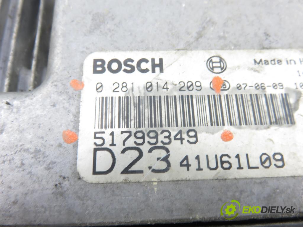 FIAT DUCATO Furgon (250_, 290_) FURGON 2007 88,00 120 Multijet 2.3 D - F1AE0481D 2287,00 Riadiaca jednotka Motor 0281014209 ; 51799349