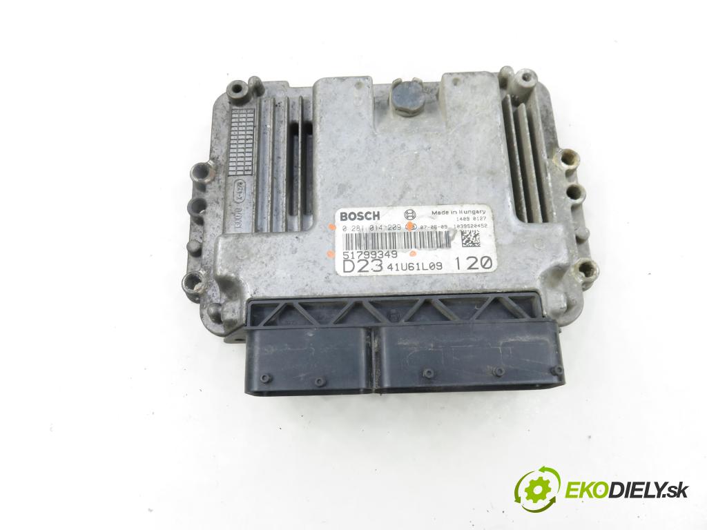FIAT DUCATO Furgon (250_, 290_) FURGON 2007 88,00 120 Multijet 2.3 D - F1AE0481D 2287,00 Riadiaca jednotka Motor 0281014209 ; 51799349