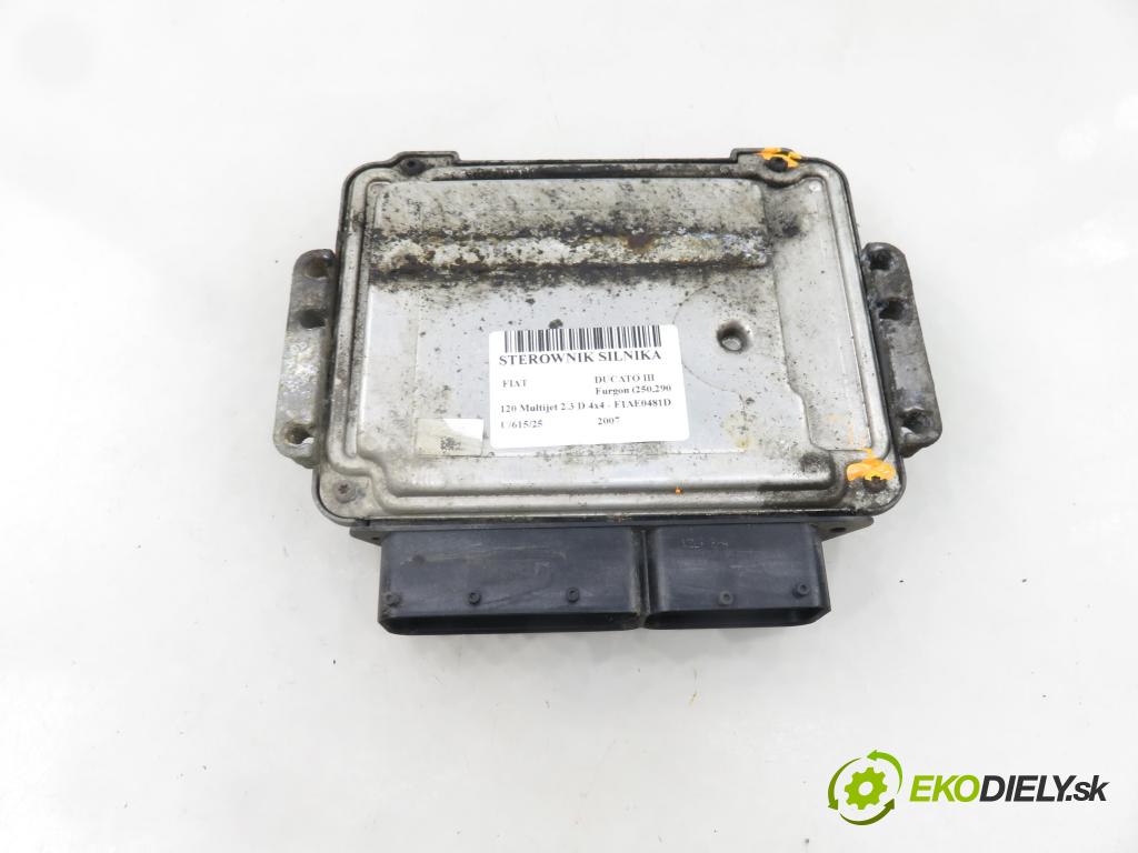 FIAT DUCATO Furgon (250_, 290_) FURGON 2007 88,00 120 Multijet 2.3 D - F1AE0481D 2287,00 Riadiaca jednotka Motor 0281014209 ; 51799349
