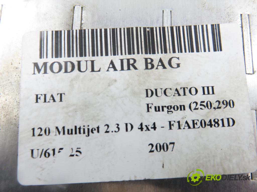 FIAT DUCATO Furgon (250_, 290_) FURGON 2007 88,00 120 Multijet 2.3 D - F1AE0481D 2287,00 MODUL air BAG 1357312080