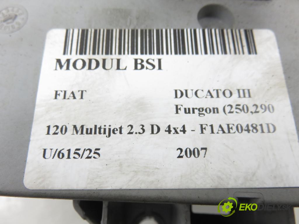 FIAT DUCATO Furgon (250_, 290_) FURGON 2007 88,00 120 Multijet 2.3 D - F1AE0481D 2287,00 MODUL BSI 1358239080