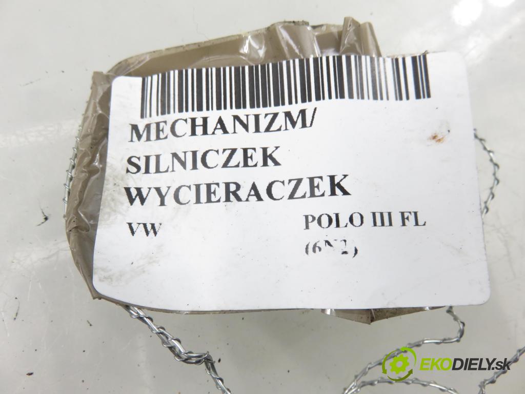 VW POLO (6N2) HB 2000 37,00 1.0 MPI 50 - AUC 999,00 MECHANISMUS/ motorek stěračů 6X0955119
