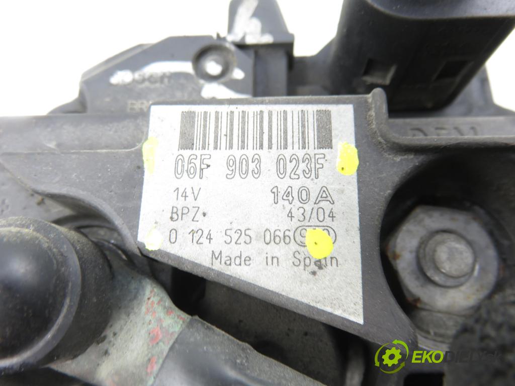 SEAT IBIZA III (6L1) HB 2003 74,00 1.9 TDI - ATD 1896,00 Alternátor 06F903023F ; 0124525066 (Alternátor)