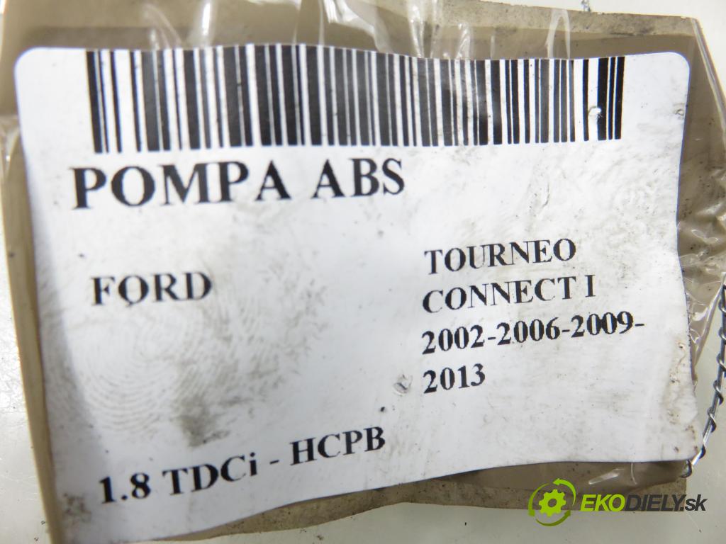 FORD TOURNEO CONNECT KOMBIVAN 2003 66,00 1.8 TDCi - HCPB 1753,00 Pumpa ABS 10092501203 ; 2M512C285AF ; 10020404034 (Pumpa ABS)