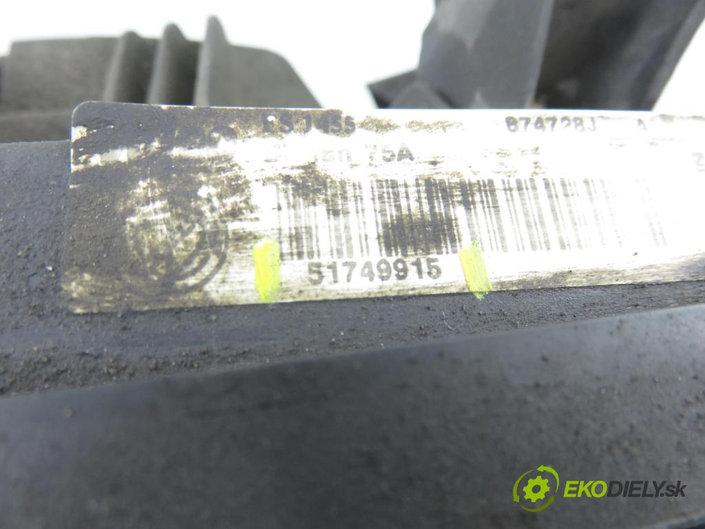 FIAT CROMA (194_) KOMBI 2008 147,00 2.4 D Multijet 200 - 939 A3.000 2387,00 ventilátor chladič PODNEBÍ / VODA 51749915 ; 51825588