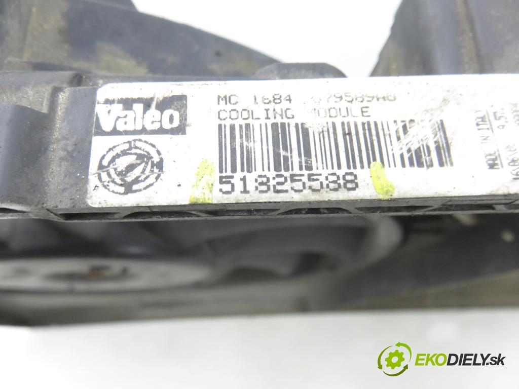 FIAT CROMA (194_) KOMBI 2008 147,00 2.4 D Multijet 200 - 939 A3.000 2387,00 ventilátor chladič PODNEBÍ / VODA 51749915 ; 51825588