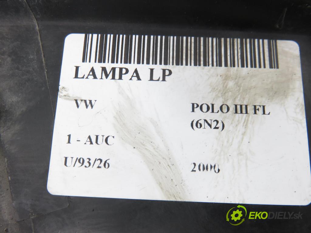 VW POLO (6N2) HB 2000 37,00 1.0 MPI 50 - AUC 999,00 Svetlo LP 6N1941015AD