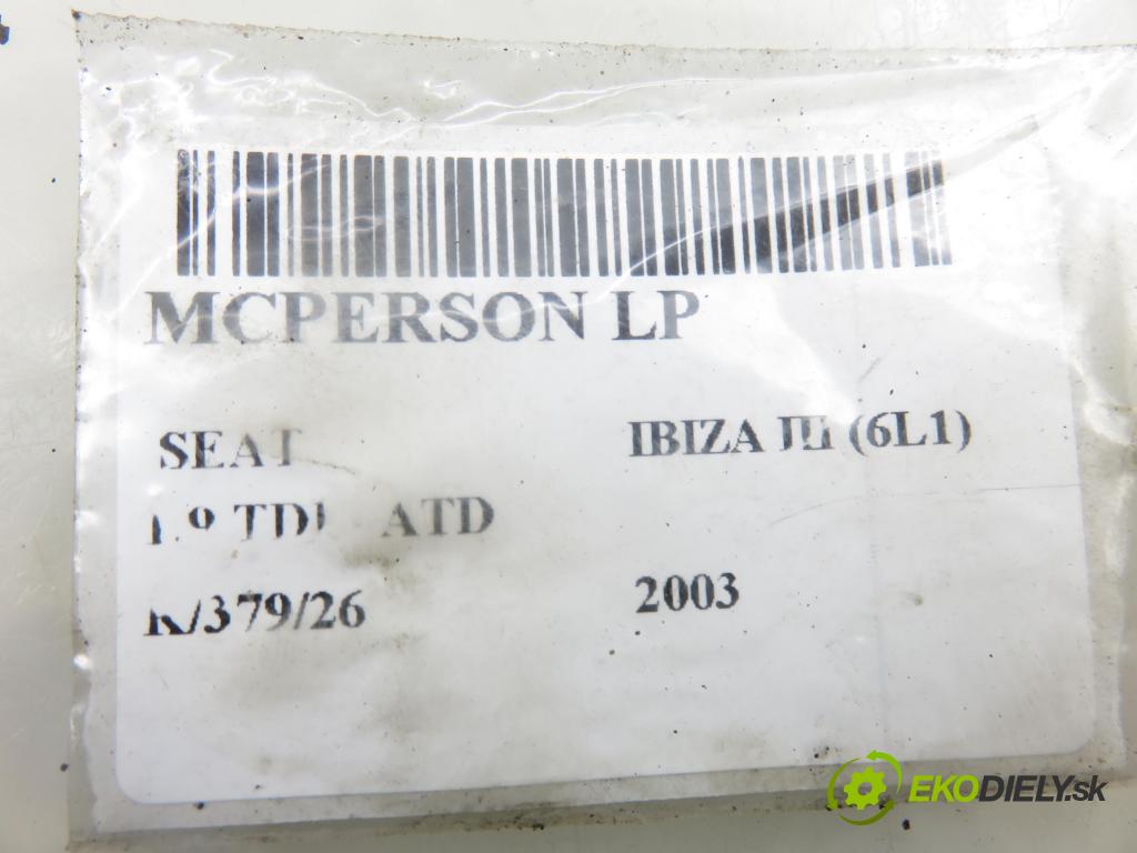 SEAT IBIZA III (6L1) HB 2003 74,00 1.9 TDI - ATD 1896,00 MCPERSON LP A18662H