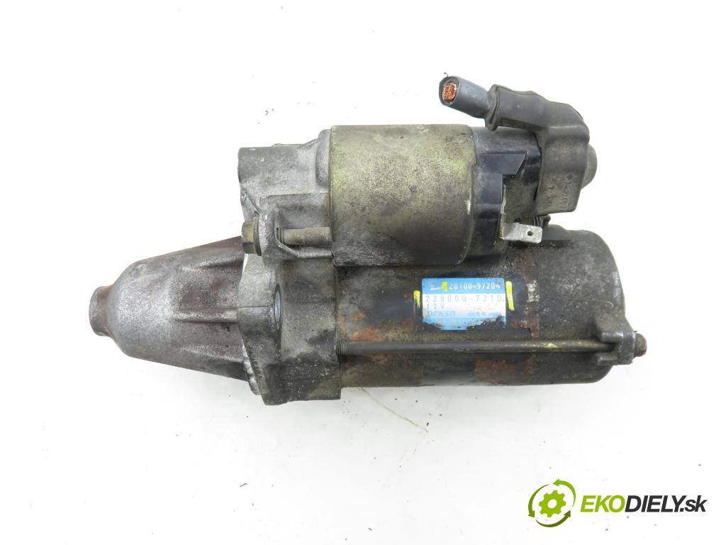 DAIHATSU CUORE VI (L251, L250_, L260_) HB 2003 43,00 1 - EJ-VE 989,00 Štartér 2810097204 ; 2280007210 (Štartér)