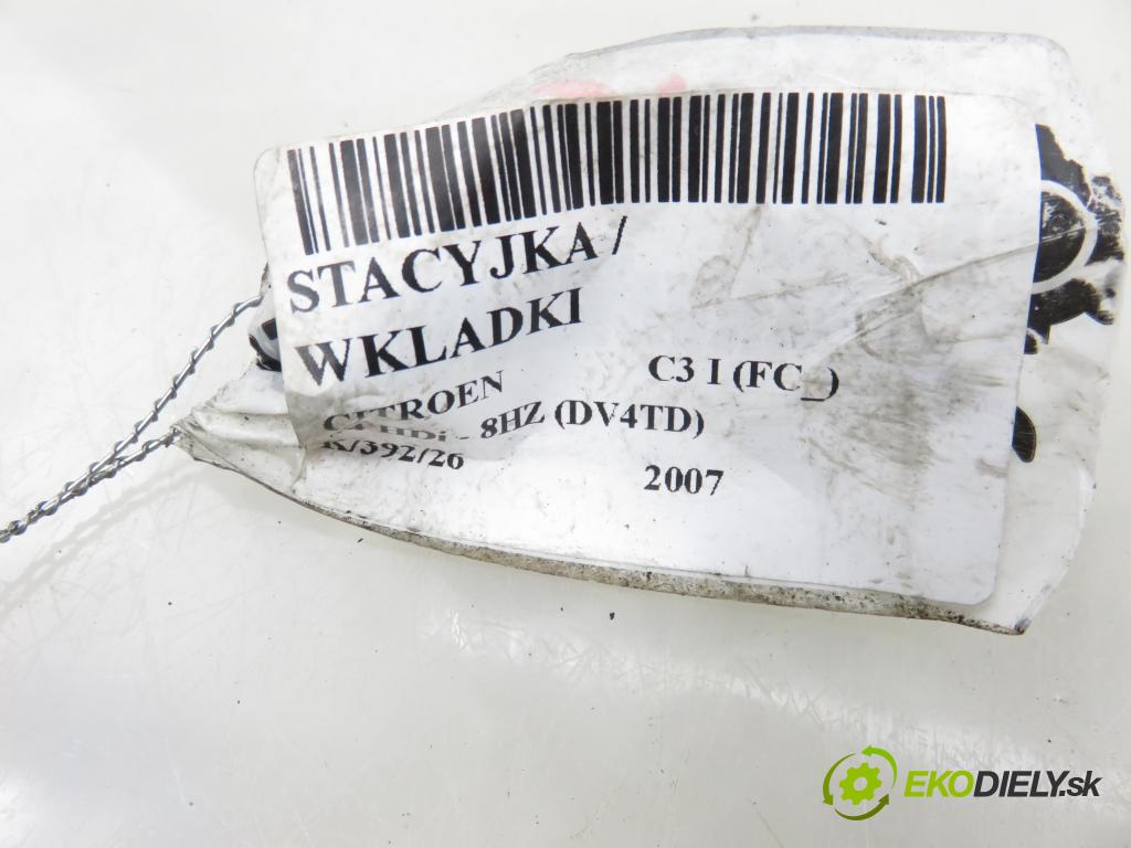 CITROEN C3 I (FC_) HB 2007 50,00 1.4 HDi - 8HZ (DV4TD) 1398,00 spinačka N0502455 ; 9663123280 ; N0502072 (Spínacia skrinka)