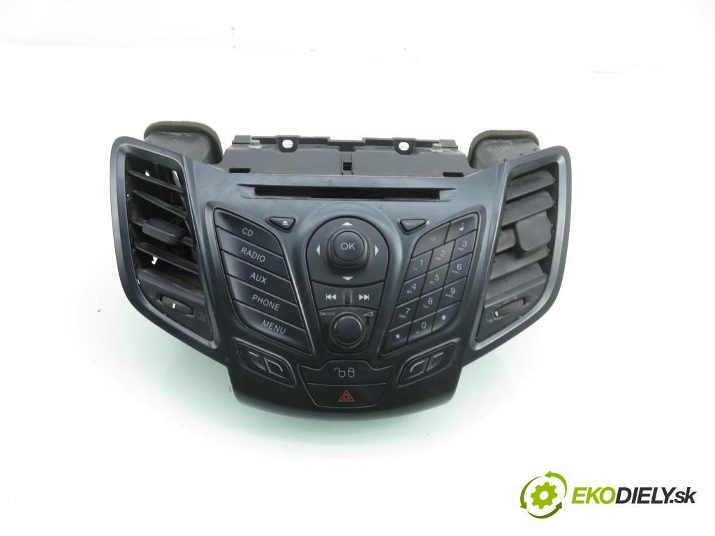 FORD FIESTA VI Van HB 2010 51,00 1.4 TDCi - KVJA 1399,00 RADIO CD AA6T18C815AF ; BA6T118K81BE ; 331406000