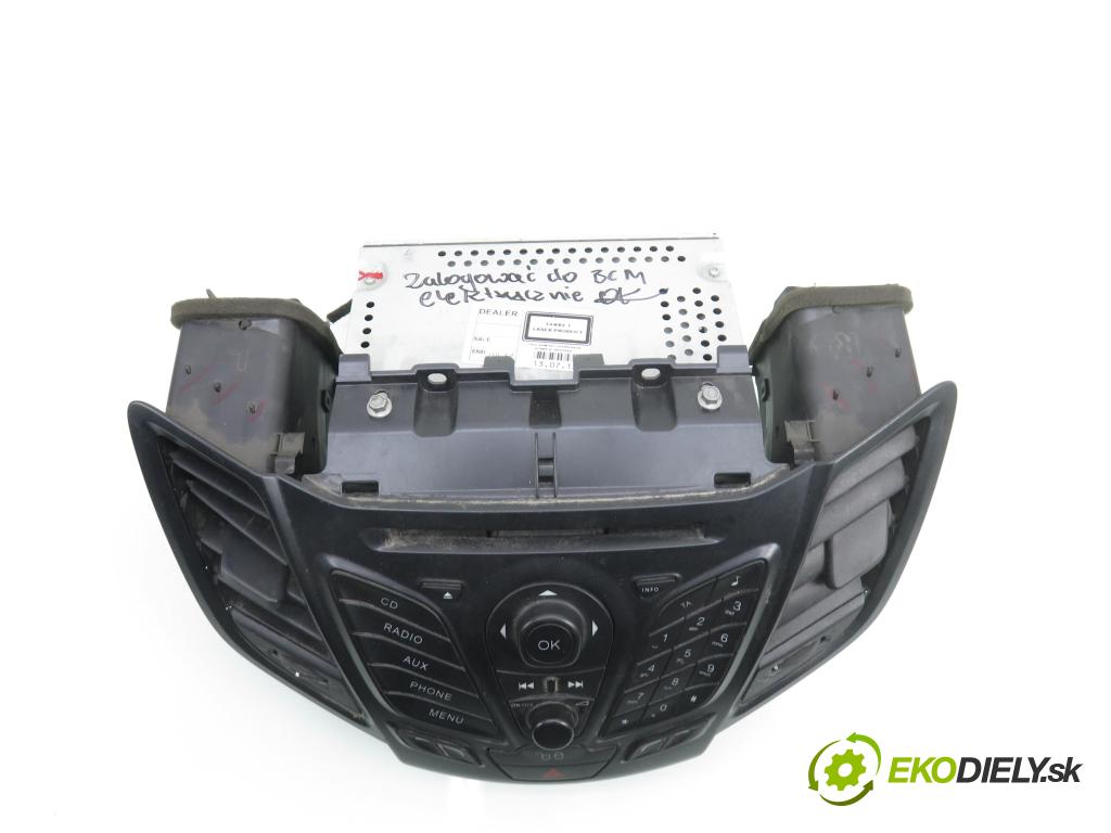 FORD FIESTA VI Van HB 2010 51,00 1.4 TDCi - KVJA 1399,00 RADIO CD AA6T18C815AF ; BA6T118K81BE ; 331406000