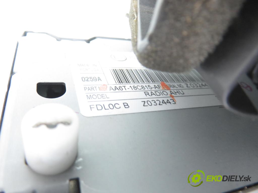 FORD FIESTA VI Van HB 2010 51,00 1.4 TDCi - KVJA 1399,00 RADIO CD AA6T18C815AF ; BA6T118K81BE ; 331406000