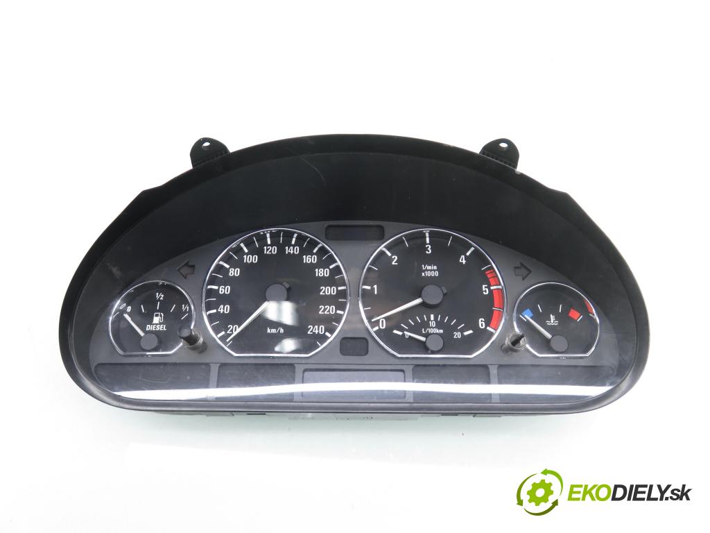 BMW 3 (E46) SEDAN 2001 100,00 320 d 136 - M47 D20 (204D1) 1951,00 Prístrojovka elektrický 6906890 ; 0263606271