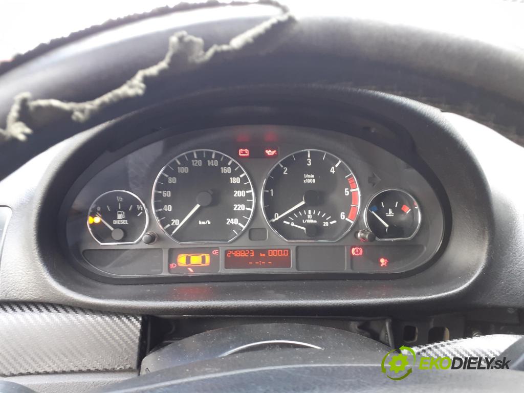 BMW 3 (E46) SEDAN 2001 100,00 320 d 136 - M47 D20 (204D1) 1951,00 Prístrojovka elektrický 6906890 ; 0263606271