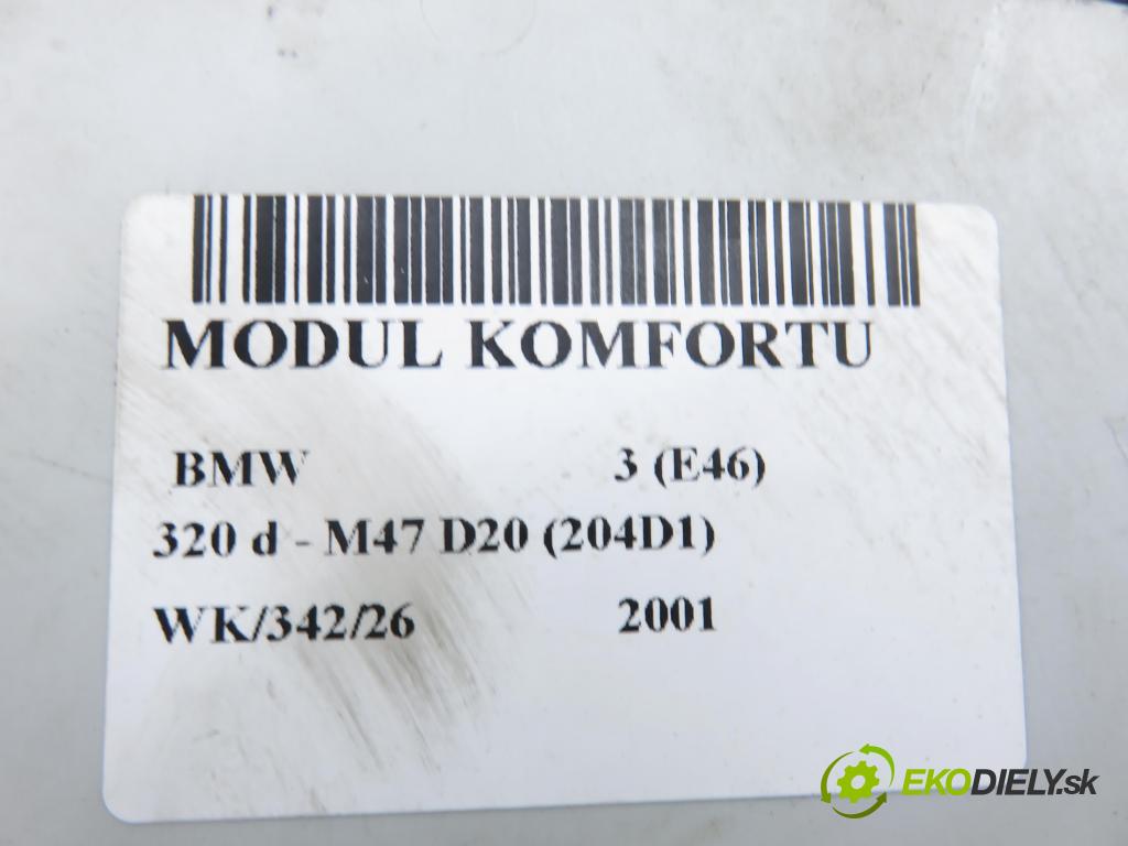 BMW 3 (E46) SEDAN 2001 100,00 320 d 136 - M47 D20 (204D1) 1951,00 MODUL komfortu 6907662