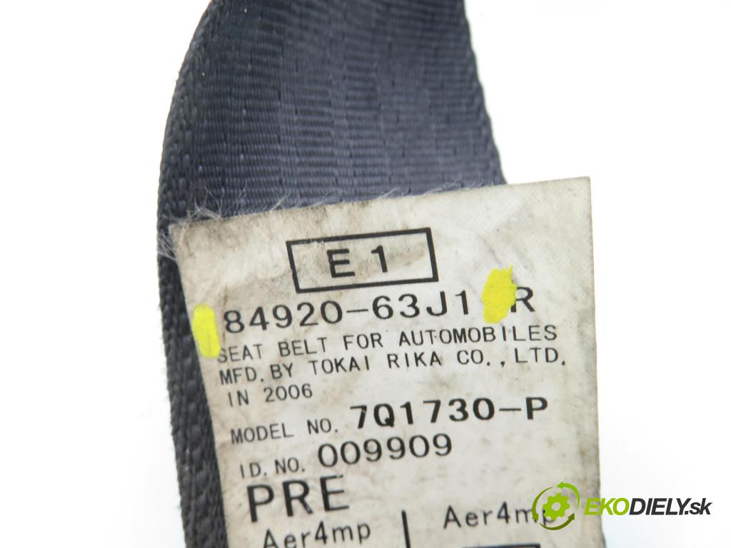 SUZUKI SWIFT III (MZ, EZ) HB 2006 68,00 1.3 4x4 (RS 413) - M13A 1328,00 Držiak bezpečnostný PP 8492063J1