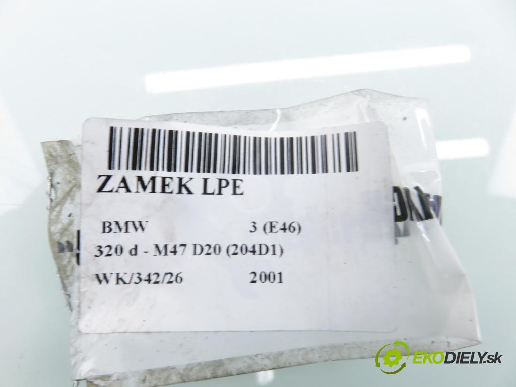 BMW 3 (E46) SEDAN 2001 100,00 320 d 136 - M47 D20 (204D1) 1951,00 zámok