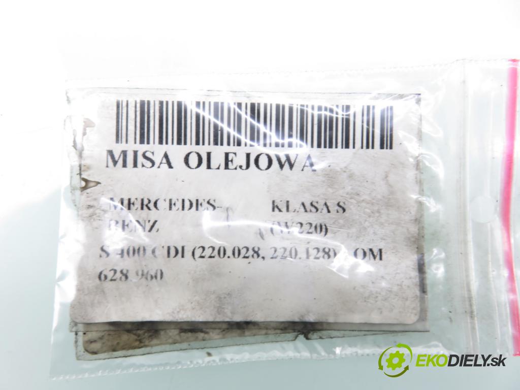 MERCEDES-BENZ KLASA S (W220) SEDAN 2003 191,00 S 400 CDI V8 260 - OM 628.960 3996,00 vana olejová 6280140003 (Olejová vana)