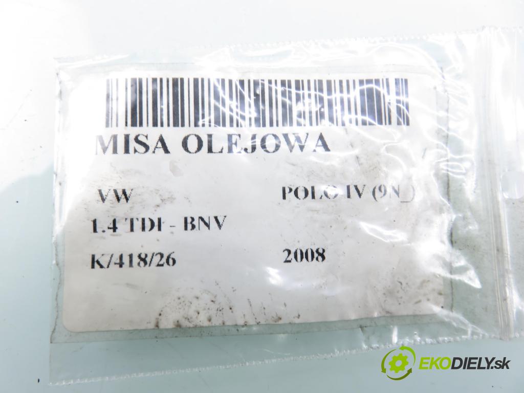VW POLO (9N_) HB 2008 59,00 1.4 TDI - BNV 1422,00 Vaňa olejová 045103603D (Olejová vaňa)