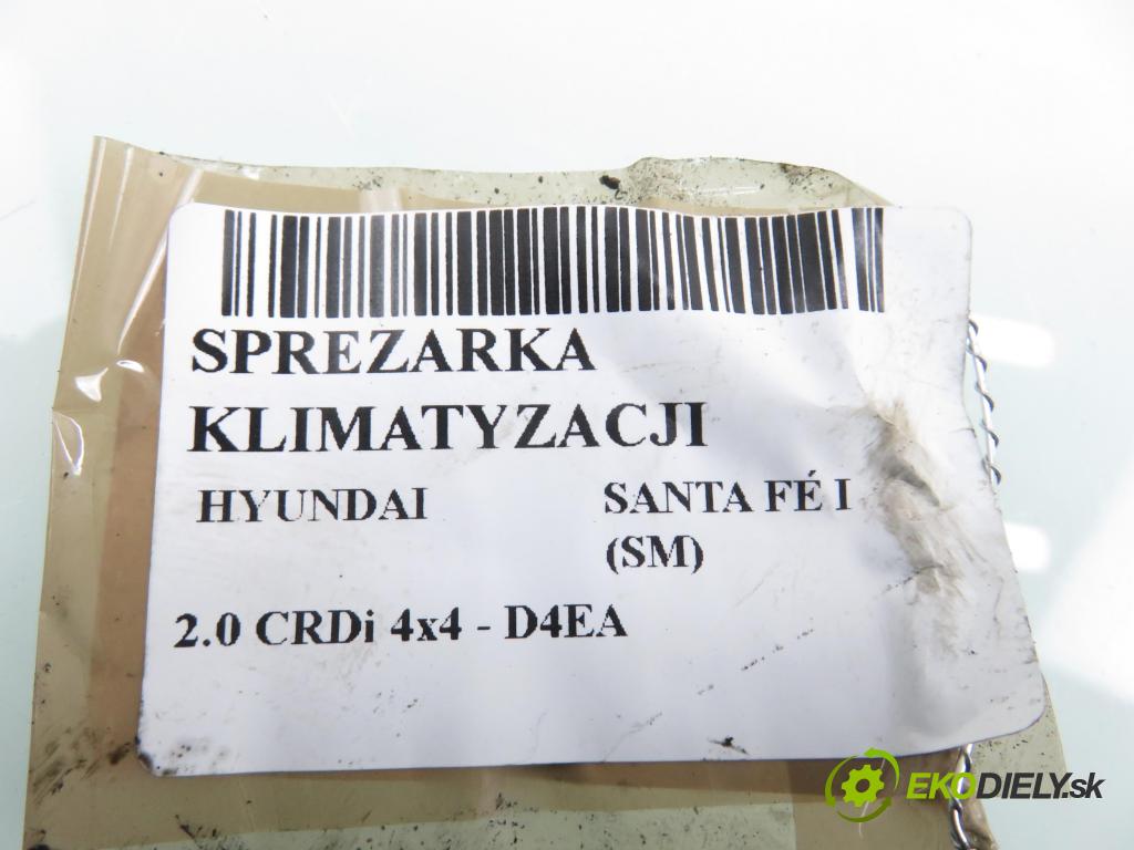 HYUNDAI SANTA FÉ I (SM) SUV 2004 83,00 2.0 CRDi 4x4 113 - D4EA 1991,00 KOMPRESOR: klimatizace MAXDA01 (Kompresor klimatizace)