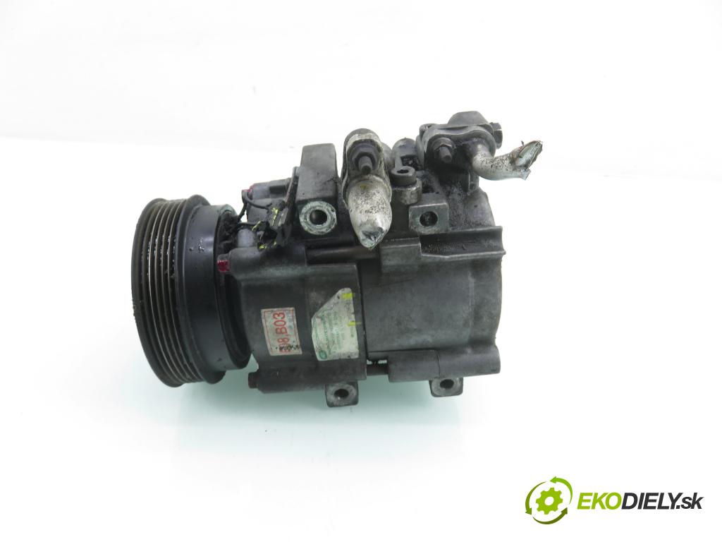 HYUNDAI SANTA FÉ I (SM) SUV 2004 83,00 2.0 CRDi 4x4 113 - D4EA 1991,00 KOMPRESOR: klimatizácie MAXDA01 (Kompresor klimatizácie)